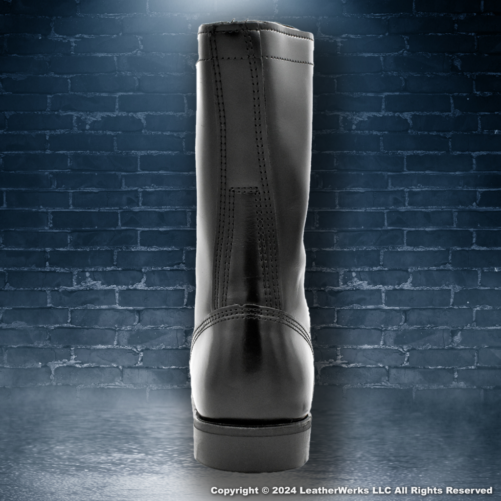 Corcoran 10 Inch Jump Boot Dress Sole with Toe Caps Black